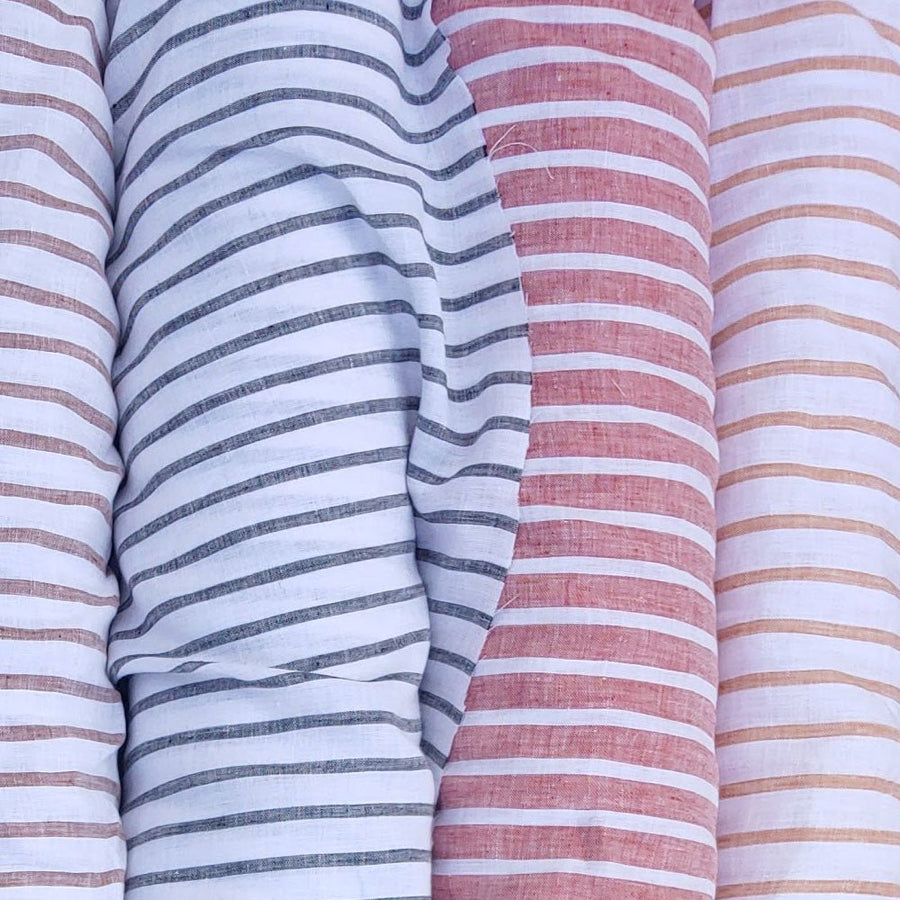 Stripe Pattern Linen | The Linen Lab